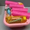 Ploomi Upgraded Toddler Sand Water Table Toy with Electric Water Pump, Kids Sand Water with Faucet/Play Food Accessories/Fishing Toy, Kitchen Play Sink Toys for Girl Boy Age 3+