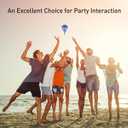 The Latest Cool and Magical Flying Toy, Combining AI Motion Control Technology with Contact Sensing System, Make it Become Bounce & Flip & Flight Toys, Fully unleashing Your Creativity. (Blue)