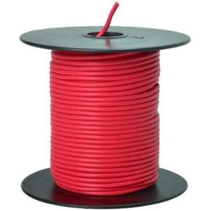 Southwire 55667423 Primary Wire; 18-Gauge Bulk Spool; 100-Feet; Red