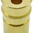 Poolzilla Brass Keyhole Anchors for Pool Safety Net | 10 Pack | for use with SS Hooks and Standard to Extra Long Cone Head Clips