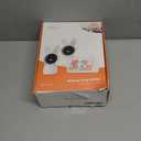 ARENTI Upgraded Baby Monitor with 2 Cameras, 4MP 2.4G & 5G WiFi Baby Camera Monitor, Infrared Night Vision, Night Light, 2-Way Audio, Cry&Motion Detection, Temp&Humidity Sensor, App Control (blue)