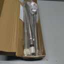 Closet Rod for Hanging Clothes, 54 to 64 Inches Adjustable Heavy Duty Closet Rod, Silver