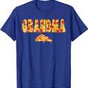 Grandpa Grandma Matching Birthday Squad Crew Pizza Family T-Shirt (Blue, XXL)