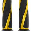 7/8" 22mm 15/16" 24mm Motorcycle Hand Grips Cover Kit Non Slip Aluminum Alloy Rubber Handlebar Grips for Motorcycle Scooter Bicycle ATV Yellow 1Set
