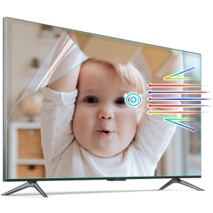 DZQWBB for 43 Inch TV Anti-Glare Screen Protector, Blue Light Filter, Indoor/Outdoor Glare Reduction Film,Anti Glare TV Film 43 (43" 942)