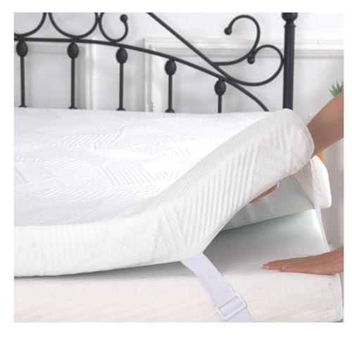 3 Inch Twin Size Memory Foam Mattress Topper, Cooling Gel Bed Topper with Removable Cover, Soft & Pain Relief & Breathable, CertiPUR-US & Oeko-Tex Certified