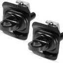 AUTOBABA 2PCS 23146899 Truck Bed Tie Down Anchors Compatible with 2014-2025 Chevy Silverado GMC Sierra 2015-2025 Chevy Colorado GMC Canyon OE #23146899 22854815 22987602 Replacement Accessories