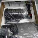 Cold Press Juicer, 5.8" Wide Feed Chute Juice Extractor Machine with 400W, High Juice Yield, Slow Masticating Juicer for Whole Vegetables & Fruits, Light Grey