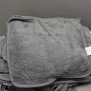 8 Pack Towel Set (2 Extra Large 40"x 80" Bath Towels Sheet,2 Hand Towels,4 Washcloths) Gray Oversized Bath Sheet Sets for Adults Soft Highly Absorbent Quick Dry Towels Set for Bathroom Hotel Spa