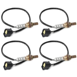 4Pcs Oxygen Sensor Upstream Downstream O2 Sensor Compatible with Chrysler 300 Town & Country, Jeep Grand Cherokee Wrangler, Dodge Durango Dokota Charger Ram 1500 2500 3500 Replace 234-4587 250-24253