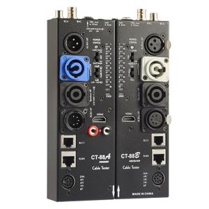 MFL. Detachable Advanced Cable Tester Line Audio Cable Checker and Finder 10-Way Switch Wire Tracker with LED Indicators, Separate Working Mode, Rectangular