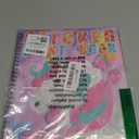 90shine 2PCS Sticker Books for Girls Kids Ages 4-8 Sea-Maid Horned Horse Themed Designs Party Gift Create 22 Pictures
