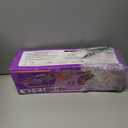 Unicorn Truck Toys for 2 3 4 5 6 7 Year Girl Toddler Foldable Track 2 Player Race Mode Friction Power Toy Cars Light&Sound Push Transport Carrier W/ 6 Princess Cars Birthday Gift Idea for Kids Girls