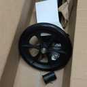 String Trimmer Wheel Attachment, 20" Adjustable Height String Trimmer Support Wheel w 0.98-1.34" Shaft Tube for Gas String Electric Brushcutter