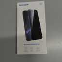 SYNCWIRE Privacy Screen Protector for iPhone 15 6.1''[2-Pack], Unbreakable True 28 Anti Spy Tempered Glass Saver Black [Easy Installation Frame] [9H Hardness] [Bubble Free] [Sensitive Touch]