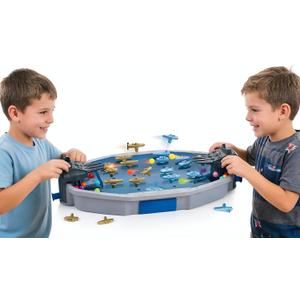 Naval Battleships Shooting Game,Tabletop Warships Shot Game for 2 Players,Battle Competitive Toy for Age 6+,Fun for Kids & Adults