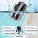 USQ1252 Pool Pump Motor 2.5HP, 3450 RPM, 48Y Frame Square Flange Pool Motor Compatible with A.O. Smith Century