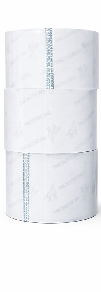 Packstrong Industrial Grade Clear Packing Tape 3 Rolls - 110 Yards per Roll - 3" Wide x 2.0 mil Thick, Acrylic Adhesive Heavy Duty Tape for Box Office Moving Packaging Shipping