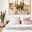 Coquette Pink Bow Pillow Covers 18x18 Set of 2, Coquette Room Decor, Pink Preppy Pillow Covers, Preppy Room Decor, Girly Bedroom Decor