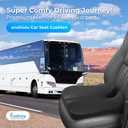 anzhixiu Elevated Car Seat Cushion for Improved View Reduces Lower Back Pressure & Supports Spine Ideal for Long Trips Black Truck Seat Cushion