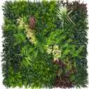 20"x20"(8P), UV Resistant Artificial Grass Wall Boxwood Plant Panel