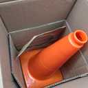 Champion Sports 9" High Visibility Flexible Vinyl Cone, Orange