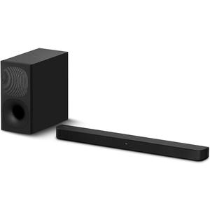 Sony HT-S400 2.1ch Soundbar with Powerful Wireless subwoofer, S-Force PRO Front Surround Sound, and Dolby Digital, Black