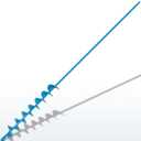 Auger Drill Bit for Planting 2x32 Inch, No Squat Spiral Post Hole Digger, Long Handle Easy Planter for Bulb & Bedding Plant, Garden Drill Auger for 3/8'' Hex Drive Drill