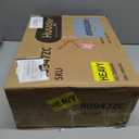 Huuger 31.5 Inch Bakers Rack with Power Outlets, Kitchen Microwave Stand with Storage, Coffee Bar with 4 Hooks, 3-Level Height Open Shelves, Black