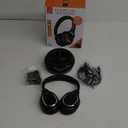 iLive Electronics Radio Frequency Wireless Headphones with Transmitter/Charging Dock, Black (IAHRF79B)