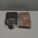 HONGTEYA 2 Pairs Fleece Lined Tights Women - Warm Sheer Pantyhose Fake Translucent Tights Winter Thermal Leggings (Small)