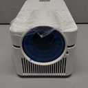 Short Throw Projector with 4k Support, Built-in Android 13, Smart Projector with Wifi and Bluetooth , Electric Focus, 2 x 8W Stereo Speakers for Bedroom and Outdoor Use HY450NTV (White)