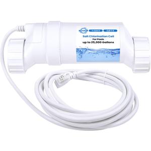 W3T-Cell-9 Salt ChIorination Cell up to 25,000 Gallons Pool Compatible with Hayward TurboCell T-9 Salt Cell for In-Ground Swimming Pools T-Cell-9, T-CELL-9-SWP, T-Cell 9, Cell T-9