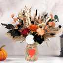 RyddeligHome Deluxe Centerpieces for Dinner Table, Fall Centerpieces for Tables, Coffee Dining Table Centerpiece Decor for Home, Christmas Thanksgiving Winter Decorations