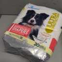 Paw Inspired 20ct Disposable Dog Diapers | Female Dog Diapers Ultra Protection | Diapers for Dogs in Heat, Excitable Urination, or Incontinence (Large)