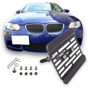 License Plate Mount Holder Frame Bracket Mounting Front Bumper Tow Hook for BMW E46 E90 E91 E93 E82 E88 325i 328i 330i 128i 135i