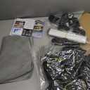 Umbrauto RV Cover Fits 27-30ft Travel Trailer, Lightweight Waterproof Camper Cover for Toy Hauler, with Gutter Caps, Tongne Jack Caps, Windproof Straps Winter Campsite