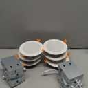 ILC 4 Inch LED Reccessed Downlights Compatible with Alexa (Hub Required), 10W, APP Controlled, RGB Color Changing, 2700K-6000K, 100W Equivalent, Recessed Ceiling Lights,Bluetooth MESH (6 Packs)