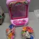 Marlrin Claw Machine for Kids, Mini Vending Machine Girls Unicorn Toys, Candy Grabber Prize Dispenser with Sound & 20 Mini Plush Toys, Electronic Arcade Game Indoor Toy for Home Party Birthday Gifts