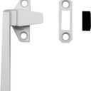 Prime-Line H 3820 Left-Handed, White, Casement Locking Handle with Offset Base (Single Pack)