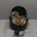 DECORLIFE Toddler Swing, Baby Swing Outdoor High Back Full Bucket Swing Set, 330lb Capacity, Safety Design, Plastic-Coated Chains and Quick-Snap Carabiners for Backyard, Playground (Green)