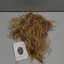 karlery Men Women Long Curly Orange Mix Blonde 70s Heavy Metal Rocker Mullet Wig 80s Costume Anime Wig