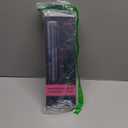 Bellelf Hair Straightener Brush, 9 Temp Settings with LED Display, 30s Fast Heating for Sleek & Smooth Hair, Dual Voltage Travel Hot Comb with 3D Brush Teeth, Portable Hair Styling Tool for Women (Black)