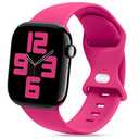 [5 PACK] STG Sport Watch Band Compatible with Apple Watch Band 38mm 40mm 41mm 42mm 44mm 45mm 49mm Soft Silicone Replacement Sport Strap Compatible for iWatch Ultra SE Series 9/8/7/6/5/4/3/2/1,Set of 2