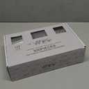 WDF 300 Pieces Silver Plastic Silverware - Plastic Silverware Heavy Duty - 100 Forks 100 Knives 100 Spoons - Disposable Silver Cutlery Perfect for Party/Wedding/Christmas