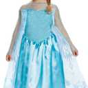 Elsa Toddler Classic Costume, Official Disney Frozen Halloween Costume (2T)