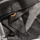 Barossa Design Gray Shower Curtain Liner Standard Size, Dark Gray