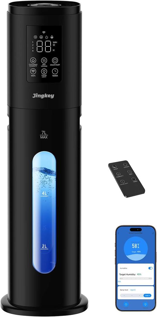 Smart Cool Mist Humidifiers Jingkey