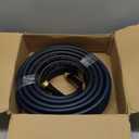 75 FT Garden Hose, Flexible No Kink Heavy Duty Garden Water Hose Flex Copper Bullet Collapsible Washer Rubber Hose 5/8" Soft Lightweight Outdoor Waterhose Manguera Para Jardin