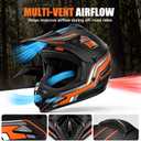 Yesmotor Youth Dirt Bike Motorcycle Helmet Kid Full Face Helmet DOT
Motocross、Off-Road and ATV，Goggles and Gloves Size: Small